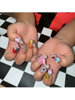 モレリア 心斎橋店(morelia)/ゴテゴテネイル