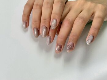 ディアブルー 辻堂店(diar blue)の写真/《パラジェル導入＊》卒業式・入学式・オフィスネイルetc.様々なシーンに合わせて楽しめるデザイン展開♪