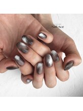 ネイルエース(Nail Ace)/もやっとニュアンスネイル