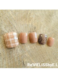 チェックネイル