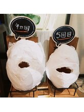 ハピア(HappiA)/小顔コルギ&石膏マスク５回目