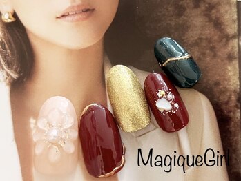 ネイルサロン マジックガール(Nail Salon MagiqueGirl)の写真/高技術×ハイセンス×圧倒的再現力で自分だけのこだわりネイルが叶う★[持ち込みアート10本90分やり放題]