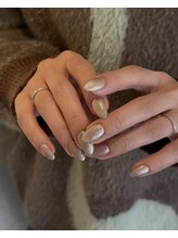 キッカケ(kikkake)/ブラウンラメ ワンカラー