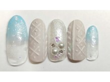 ネイルサロン 爪/秋冬ネイル