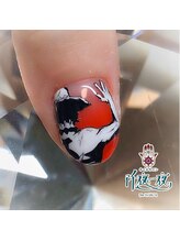 ネイルサロン 阡夜一夜/痛ネイル ワンピースネイル