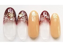 クリスマスネイル