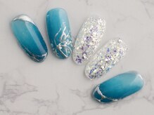 アトリエ エース(ACE)/ブルーグラデにサマーラメ