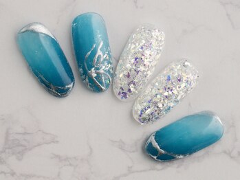 アトリエ エース(ACE)/ブルーグラデにサマーラメ