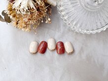 エイミー 金町(amy)/パールニュアンスネイル