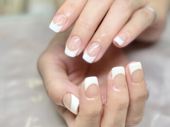 2M ネイル アトリエ(2M NAIL ATELIER)/白 ホワイト フレンチ
