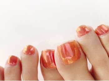 キラネイル アンド アイラッシュ by World Beauty(KIRA)/フットミラーネイル