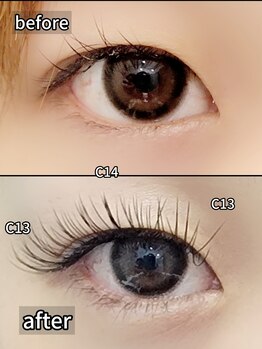 まつげちゃん☆ねいるちゃん/フラットラッシュ付け放題