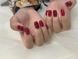 推しカラーネイル