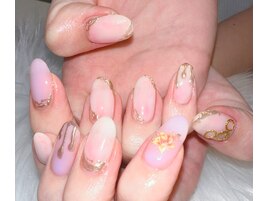 ラプンツェル概念ネイル