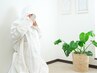 ＼日光浴のような温活／麻草よもぎ蒸し　40分【肌荒れ/冷え/生理不調/産後】