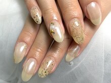 ユニネイル 池袋(Uni Nail)/持ち込みお花ネイル♪