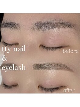 ティーネイルアンドアイラッシュ(tty)/アイブロウワックス