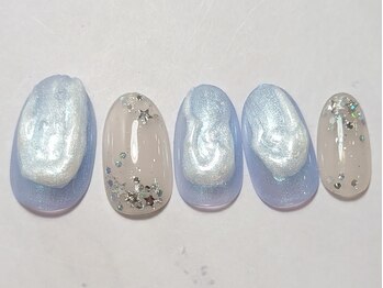 ネイルブレイク リリア(Nail Break lilia)/【初回オフ無料】空色ネイル