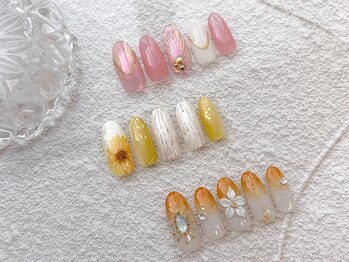 ネイルエルーシェ 立川店(Nail Ercher)の写真/画像持ち込みOK*予算デザインを相談しながら一緒に決められる!ブライダルやイベント等大切な日のネイルも♪