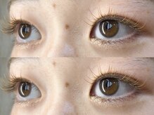 まつげエクステサロン ヘアーリゾートエーアイ 浅草店(hair resort Ai)/ブラウンフラット 100本