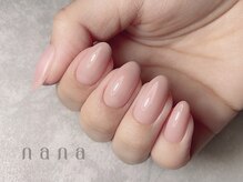 ナナ 白金高輪(nana)/自爪風 ピンクネイル