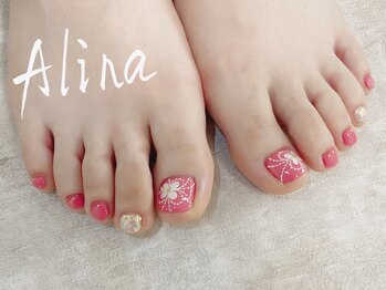 エリナネイルサロン池袋(Alina Nail Salon)/フット定額デザイン