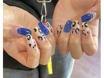 オテモネイル(otemo.nail)/ヒョウ柄ネイル