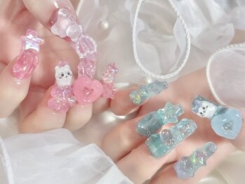 ミイネイル(Me nail)/うるうるネイル/ガチャネイル