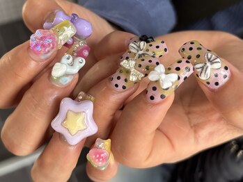 ゴテゴテPOPネイル