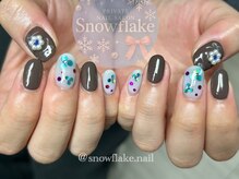スノーフレーク(Snowflake)/季節定額デザイン！