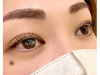 アイラッシュサロン エーアンドエー(eyelash salon A&A)/まつげパーマカール