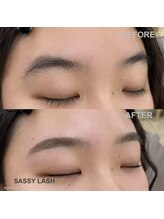 サッシーラッシュ(SASSY LASH)/美眉WAX+ ケラチンリフト
