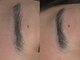 ミシル(Mishil)の写真/アイブロウワックスで剃り残しのない綺麗な眉へ★ スタイリング・間引き無し、眉周りのワックスのみ。　