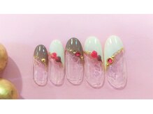 ネイルサロン 爪/★バレンタインネイル☆