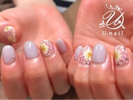 フラワーネイル
