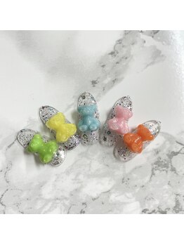 ルーミー アンド コー(Roomy&co.)/くまさんネイル