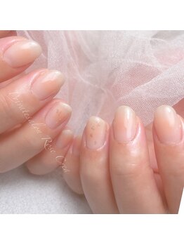 ローズクレア(Rose Crea)/オレンジチークネイル