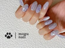 モグネイル(Mogunail)/梅雨ネイル/紫陽花ネイル