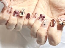 リゲルグロウ 六本木(RIGEL Glow)/持ち込みネイルB/くまさん