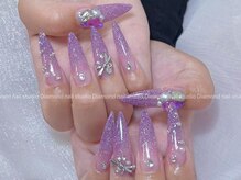 ダイアモンドネイルスタジオ 道玄坂店(Diamond Nail Studio)の雰囲気（定額　マグネット、持ち込み長さ出し　夏限定　パラジェル　）