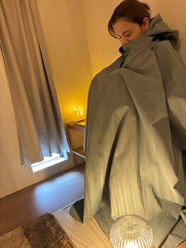 かぎしっぽ/温活よもぎ蒸しはじまりました♪