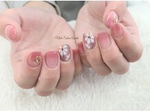 ネイルサロン アミティエ(Nail Salon Amitie)/オリジナルのお花artも可愛い＊*