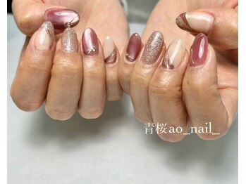 アオネイル(青桜 ao_nail_)/Designコース