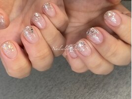 ラメグリッター/大人かわいい/春