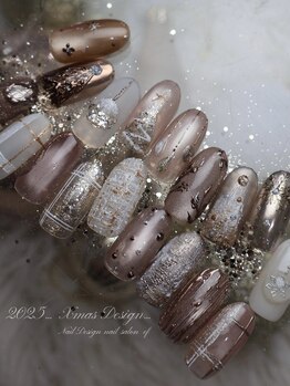 エフネイル(ef nail)の写真/【ご新規様/Hand4週間・Foot6週間以内オフ無料】施術時間内ならデザインアレンジも◎ぜひご相談ください♪