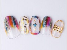 ネイルサロン ドレリッチ 大宮店(drerich)/タイダイグラデダーク