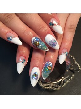 リアンナ アンド アイシンスタジオ &nbsp;甲府店(LIANAH&EYE SSIN STUDIO)/くり抜きネイル