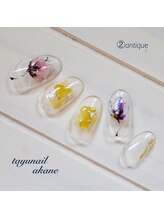 たゆ ネイル(たゆnail)/アンティークフラワーネイル