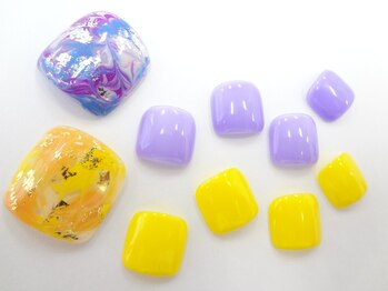 ネイルサロン クイール 小山店(NAIL SALON QUILL)/フットマーブル