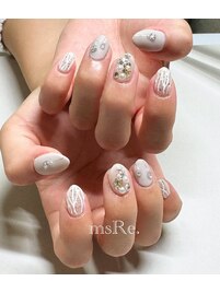 クリスマスネイル